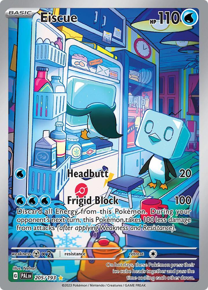 Eiscue (205/193) [Scarlet & Violet: Paldea Evolved] (Online Only)