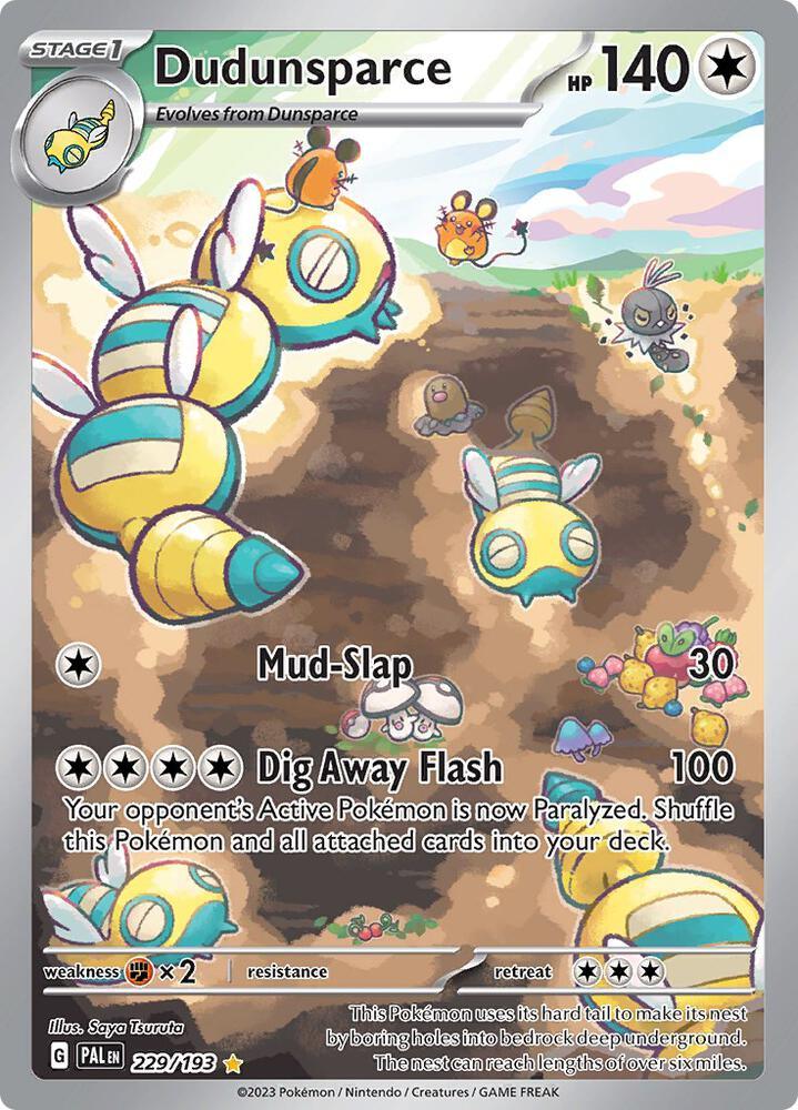 Dudunsparce (229/193) [Scarlet & Violet: Paldea Evolved] (Online Only) (ONLINE ORDER ONLY)