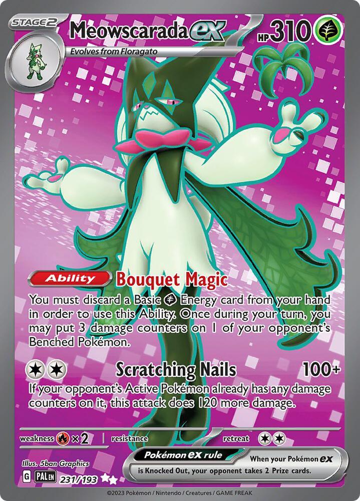 Meowscarada ex (231/193) [Scarlet & Violet: Paldea Evolved] (Online Only)