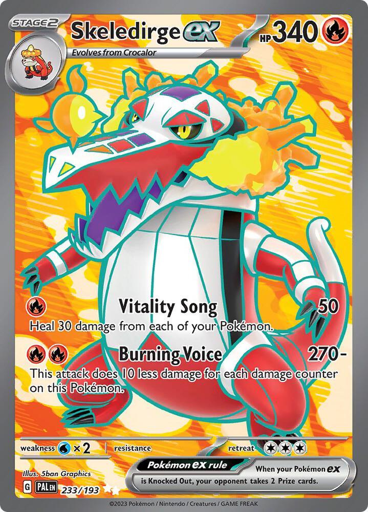 Skeledirge ex (233/193) [Scarlet & Violet: Paldea Evolved] (Online Only)