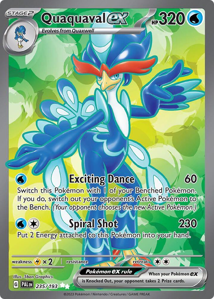 Quaquaval ex (235/193) [Scarlet & Violet: Paldea Evolved] (Online Only)
