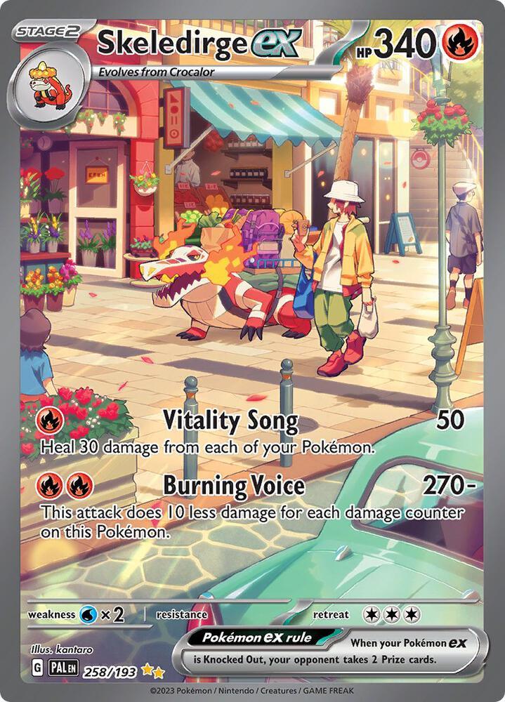 Skeledirge ex (258/193) [Scarlet & Violet: Paldea Evolved] (Online Only) (ONLINE ORDER ONLY)