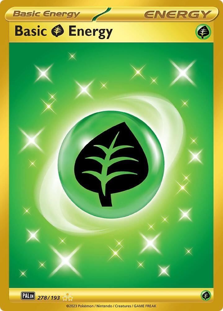 Basic Grass Energy (278/193) [Scarlet & Violet: Paldea Evolved] (Online Only)