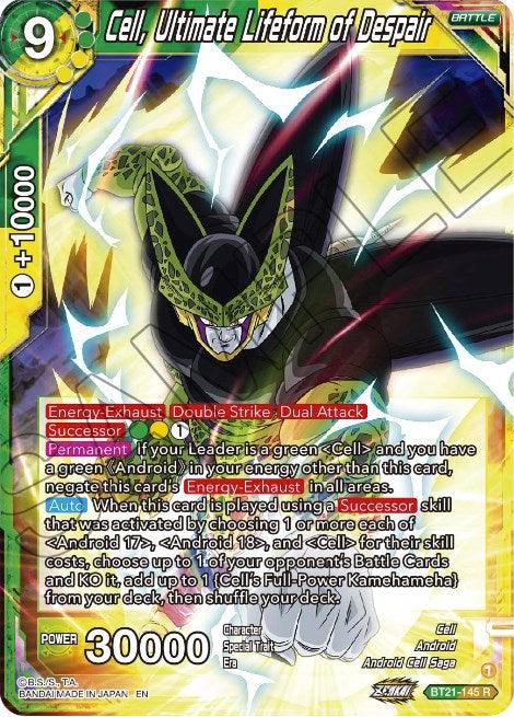 Cell, Ultimate Lifeform of Despair (BT21-145) [Wild Resurgence] (ONLINE ORDER ONLY)