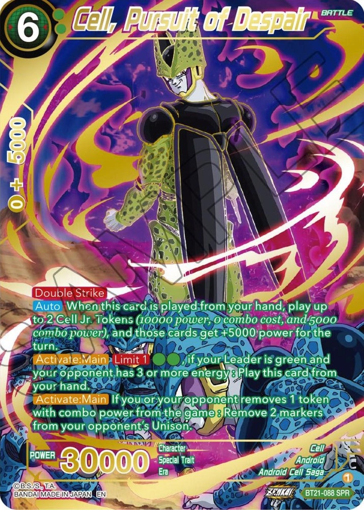 Cell, Pursuit of Despair (SPR) (BT21-088) [Wild Resurgence] (ONLINE ORDER ONLY)