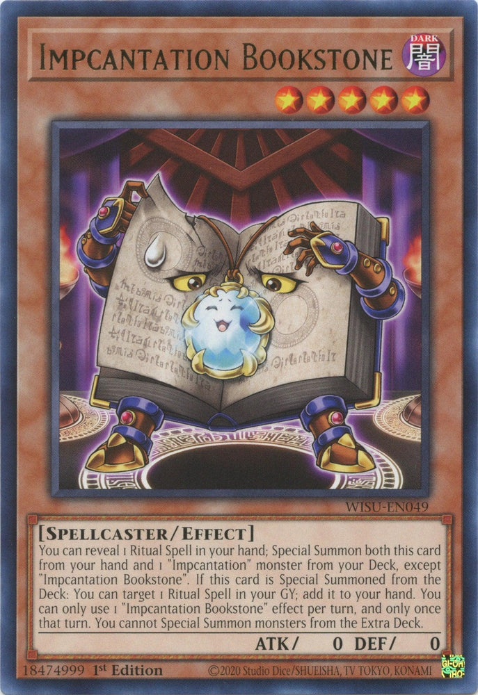 Impcantation Bookstone [WISU-EN049] Rare (ONLINE ORDER ONLY)