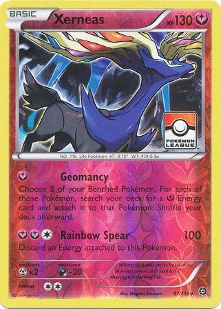Xerneas (81/114) (Steam Siege League Promo) [XY: Steam Siege] (Online Only)