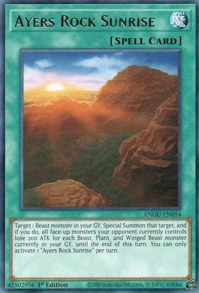 Ayers Rock Sunrise (Rare) [ANGU-EN054] Rare (ONLINE ORDER ONLY)