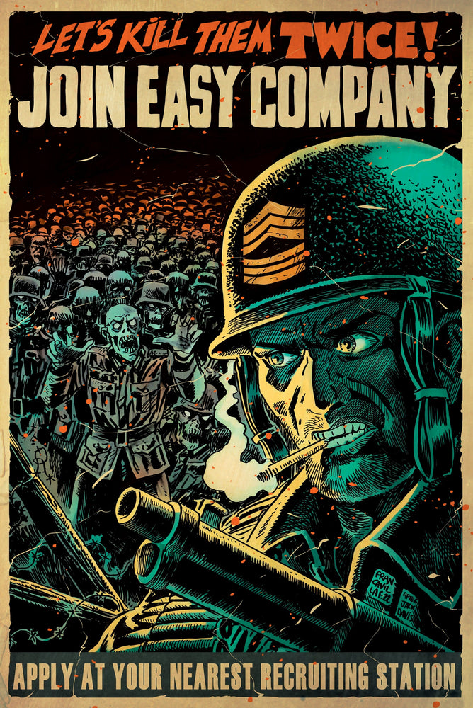 Dc Horror Presents Sgt Rock Vs The Army Of The Dead #1 (Of 6) B Francesco Francavilla Two Fisted Tales 30 EC Homage Variant (09/27/2022) Dc (ONLINE ORDER ONLY)