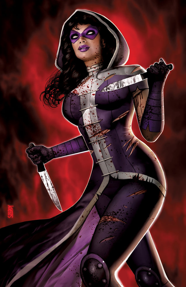 Dc Vs Vampires #9 (Of 12) B Nathan Szerdy Card Stock Variant Huntress GGA (09/27/2022) Dc (ONLINE ORDER ONLY)