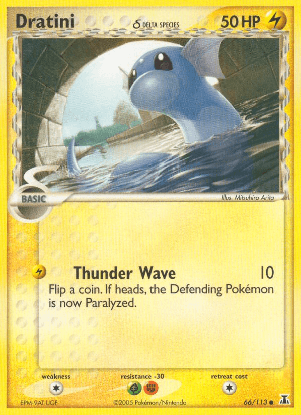Dratini (66/113) (Delta Species) [EX: Delta Species] (Online Only)