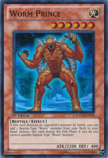 Worm Prince [HA02-EN053] Super Rare (ONLINE ORDER ONLY)