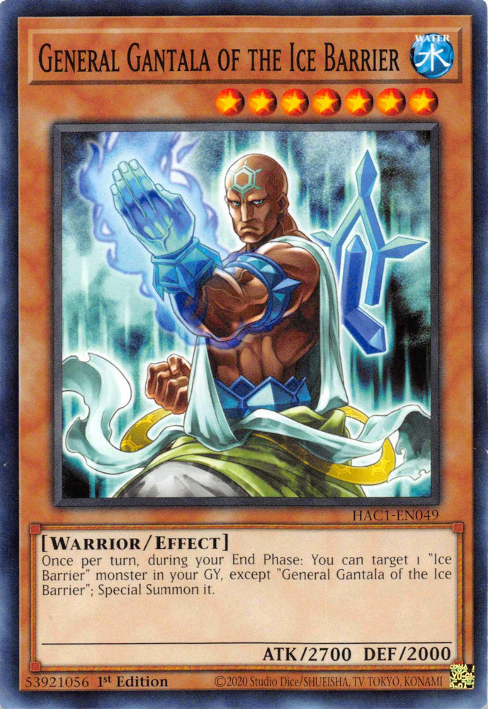 General Gantala of the Ice Barrier [HAC1-EN049] Common (ONLINE ORDER ONLY)