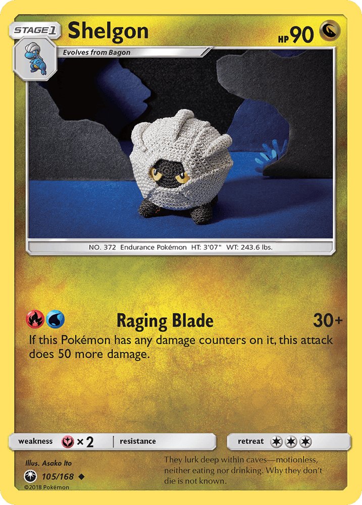 Shelgon (105/168) [Sun & Moon: Celestial Storm] (Online Only)