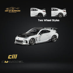 CM Model Subaru BRZ Varis BRZ ARISING-1 in White 1:64 CM64-BRZ-01 (ONLINE ORDER ONLY)