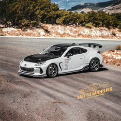 CM Model Subaru BRZ Varis BRZ ARISING-1 in White 1:64 CM64-BRZ-01 (ONLINE ORDER ONLY)