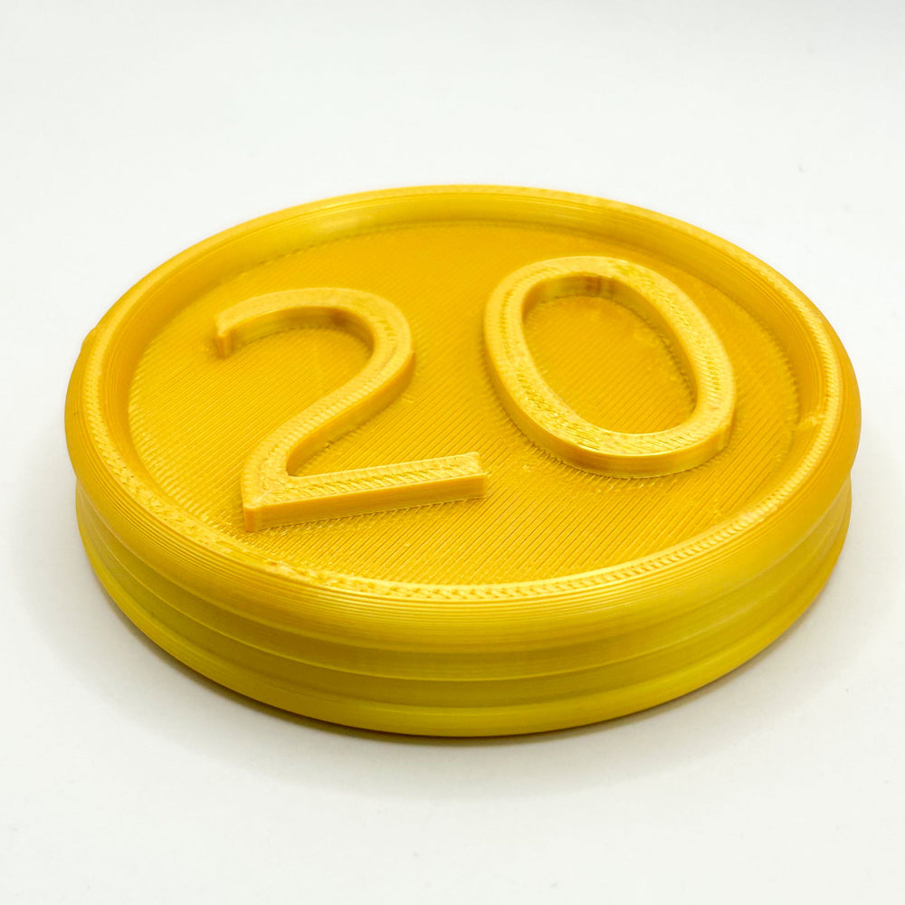 Life-Size 20¢ Coin / Cosplay (ONLINE ORDER ONLY)
