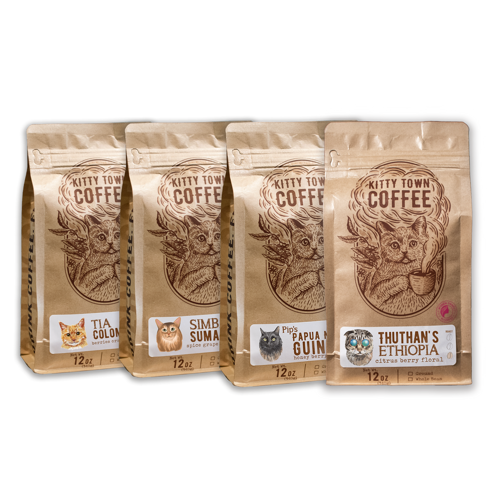 Single Origin Sampler: Simba, Tia, Pip & Thuthan (Online Order Only)
