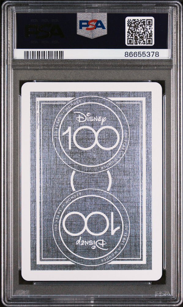 2023 DISNEY 100 PLAYING CARDS MOANA QUEEN OF DIAMONDS PSA 10 (Online Order Only)