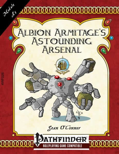 4WF026 Albion Armitages Astounding Arsenal Pathfinder Supplement (ONLINE ORDER ONLY)
