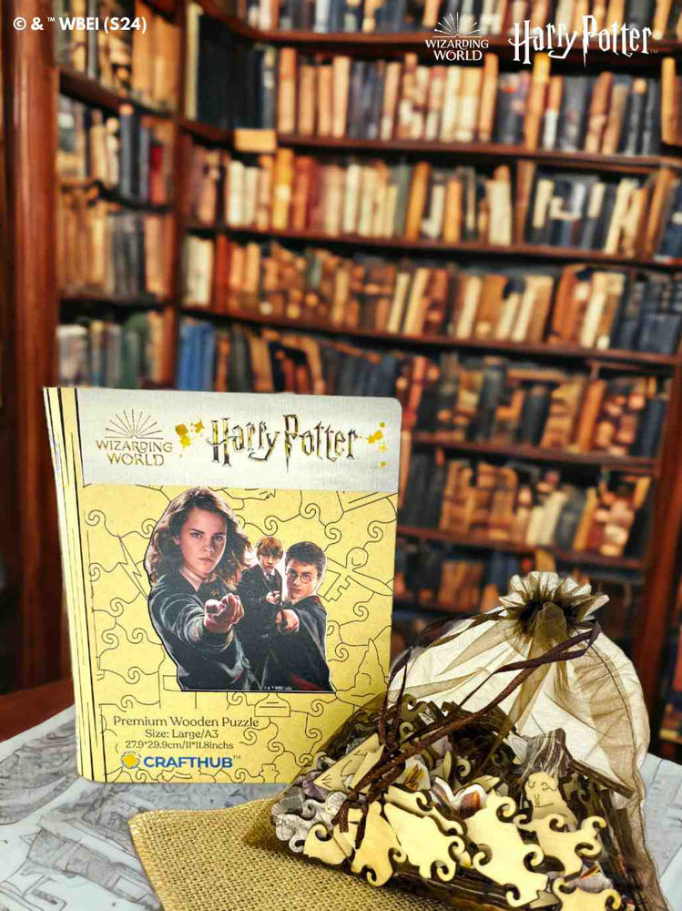 Harry Potter - The Hogwarts Heroes Wooden Jigsaw Puzzle (Online Order Only)