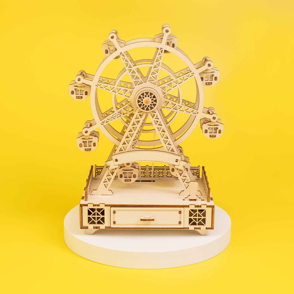 DIY Wooden Ferris Wheel Music Box Kit (ONLINE ORDER ONLY)