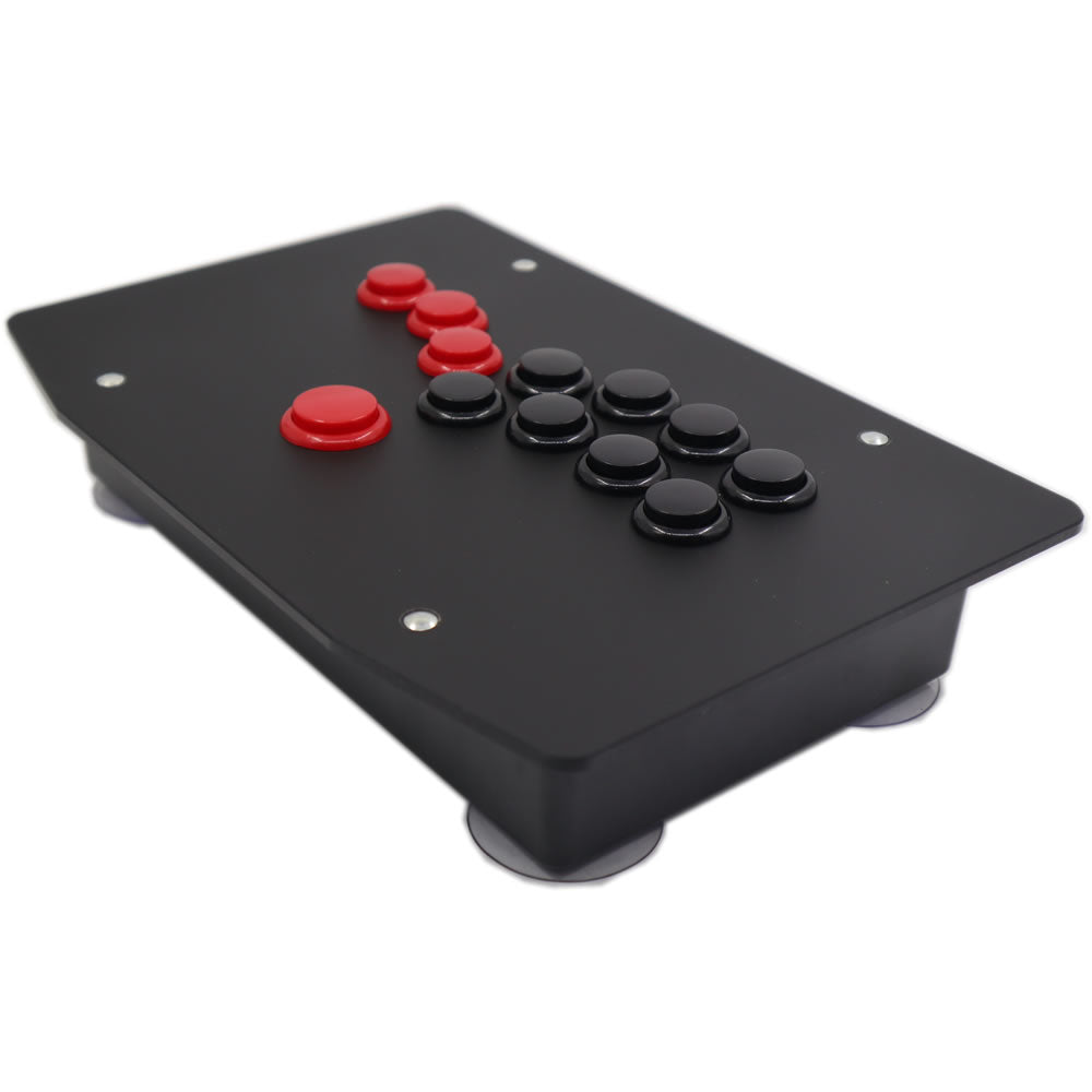 RAC-J500B All Buttons Arcade Fight Stick Game Controller Leverless-Style Joystick For PC USB (Online Only)