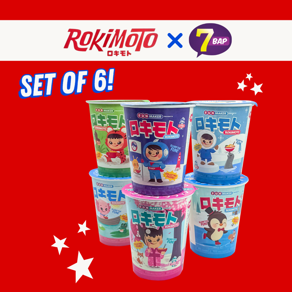 Rokimoto by Funmaker Inc - Set of 6 Wave 1 *Shot at Slurprise Chase* (Online Order Only)