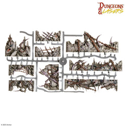 Dungeons & Lasers: Caves Series - Demonic Caves Pre-Painted Prismacast Terrain (ONLINE ORDER ONLY)