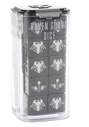 Warhammer 40K: Raven Guard - Dice Set (ONLINE ORDER ONLY)