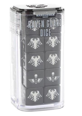 Warhammer 40K: Raven Guard - Dice Set (ONLINE ORDER ONLY)