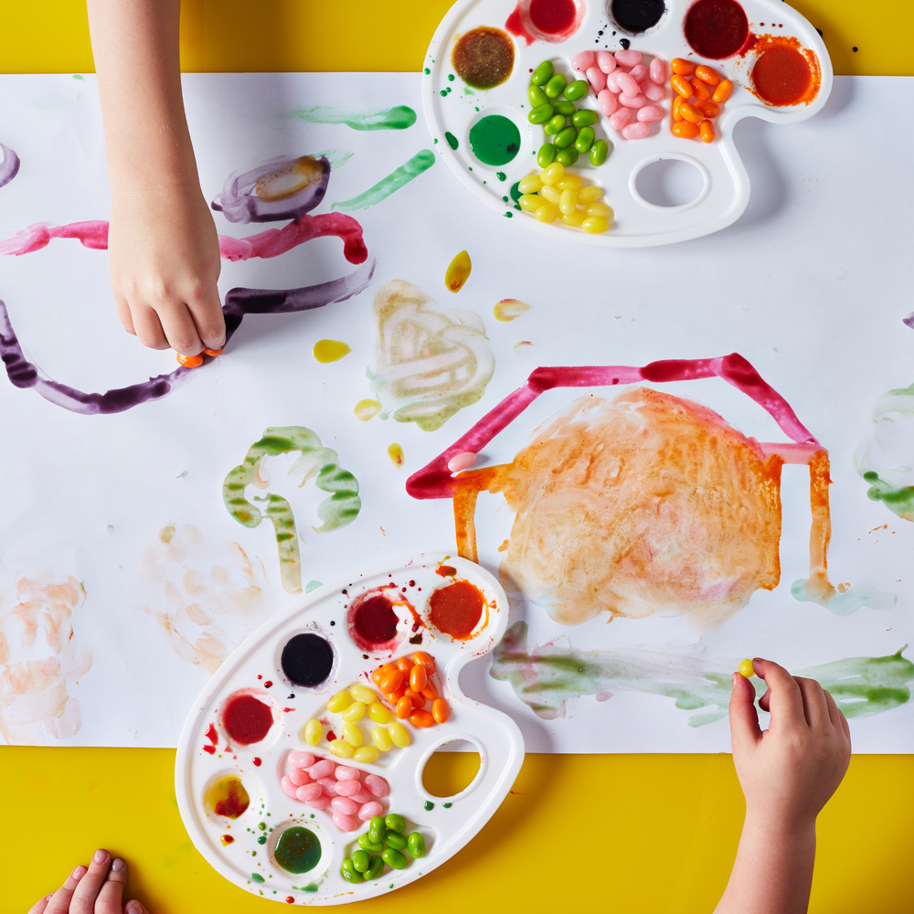 Edible Lickable Finger Paint Craft Kit (ONLINE ORDER ONLY)