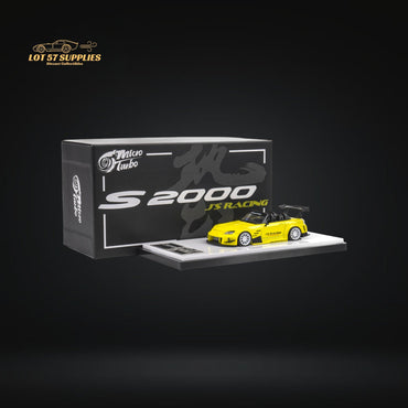Microturbo Honda S2000 JS Racing Custom in Indy Yellow Pearl 1:64 (ONLINE ORDER ONLY)