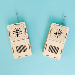 Build & Learn Walkie Talkie STEM Kit (Set of 2) – Hands-On Electronics (ONLINE ORDER ONLY)