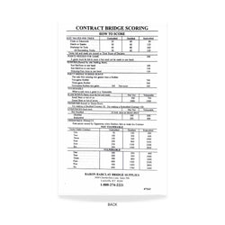 Super Jumbo Bridge Score Pad (ONLINE ORDER ONLY)