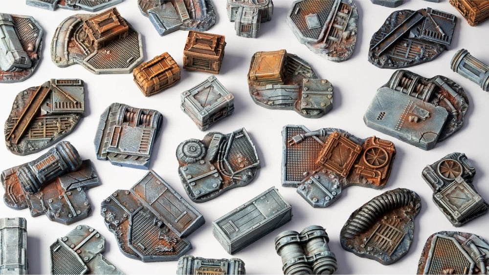 Gamers Grass | Basing Bits | Spaceship Corridor (ONLINE ORDER ONLY)