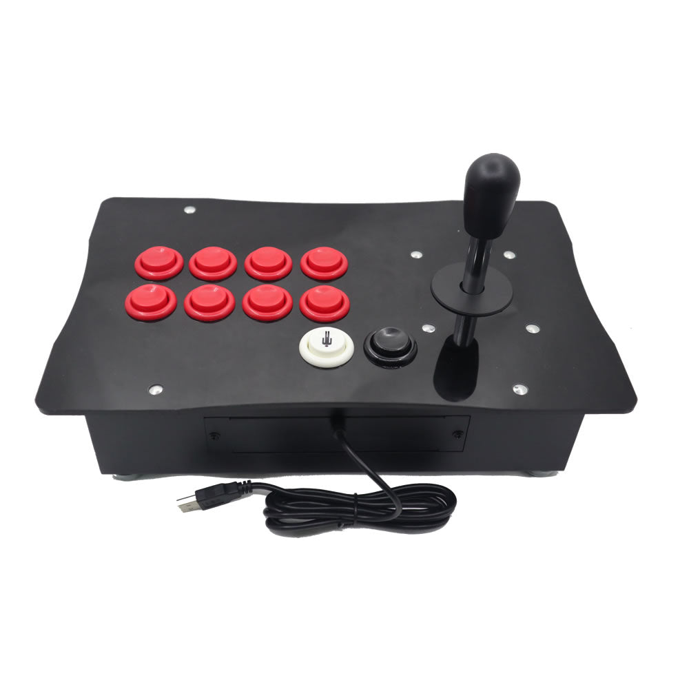 RAC-J500H American Style Arcade Joystick Concave Push Button Metal Case PC USB (Online Only)