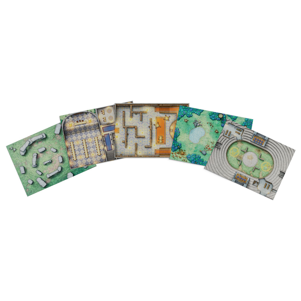 D&D: Arcana Unleashed Map Pack (ONLINE ORDER ONLY)