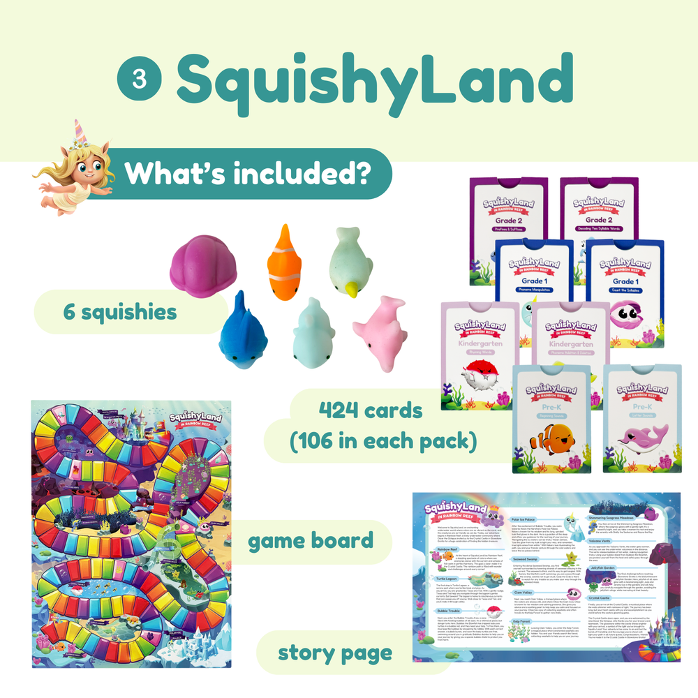 Kindergarten Shark Tank Bundle (Online Order Only)