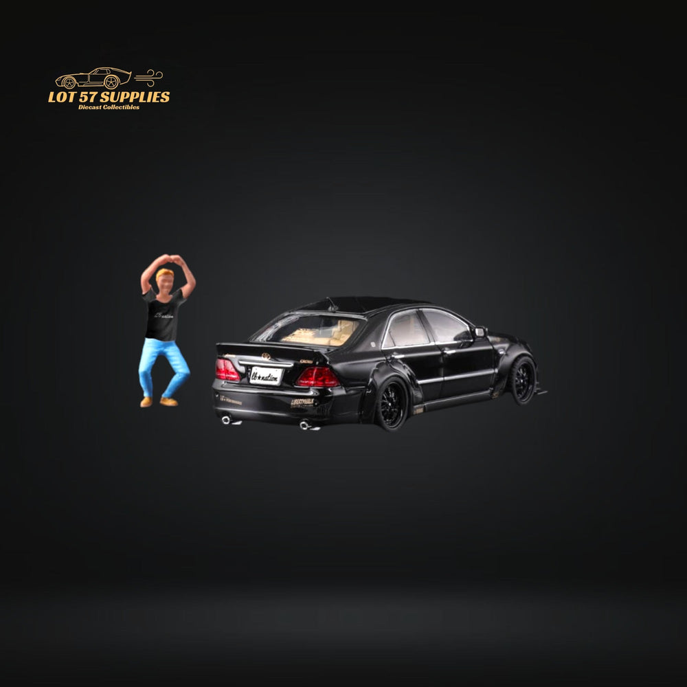 Star Model Toyota Crown 12th Gen MK12 LBWK Black Figure Version 1:64 (ONLINE ORDER ONLY)