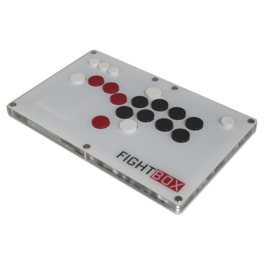 FightBox B10 All Button Leverless Arcade Controller – Ultra-Thin Cherry MX Fight Stick for PC, PS5, Xbox & Switch (Online Only)