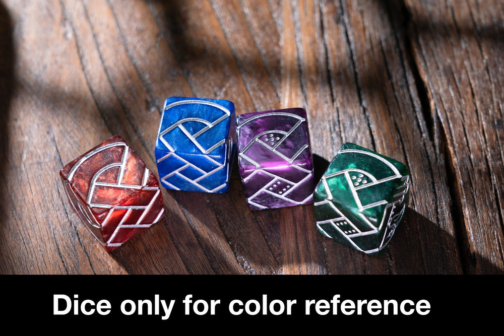9 Celtic Animals Knot Dice - Cat & Salmon (ONLINE ORDER ONLY)