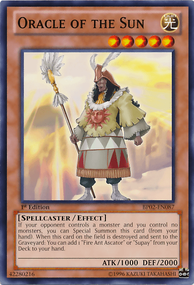 Oracle of the Sun [BP02-EN087] Mosaic Rare (ONLINE ORDER ONLY)