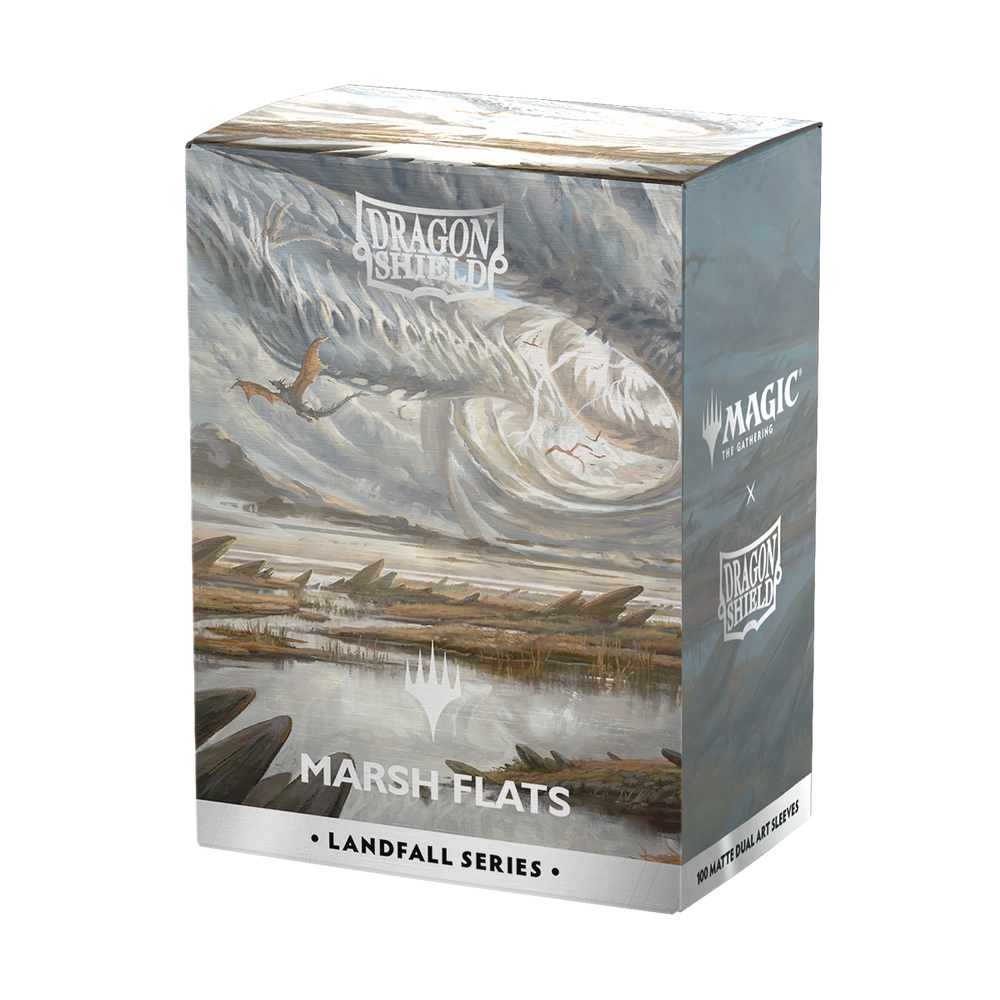 Dragon Shield: Standard 100ct Sleeves - Landfall Series - Marsh Flats (Dual Matte)
