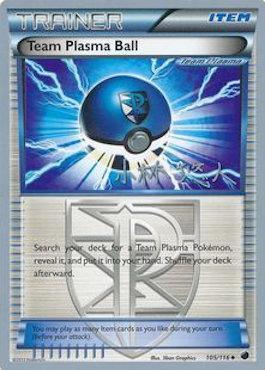 Team Plasma Ball (105/116) (Plasma Power - Haruto Kobayashi) [World Championships 2014] (Online Only)