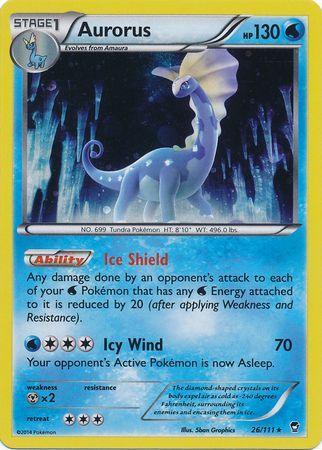 Aurorus (26/111) (Cosmos Holo) [XY: Furious Fists] (Online Only)