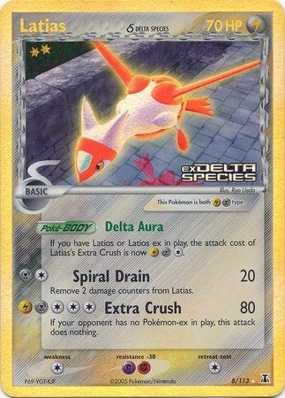 Latias (8/113) (Delta Species) (Stamped) [EX: Delta Species] (Online Only)