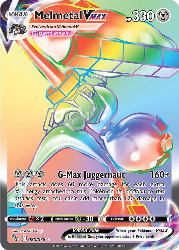 Melmetal VMAX (080/078) [Pokémon GO] (Online Only)