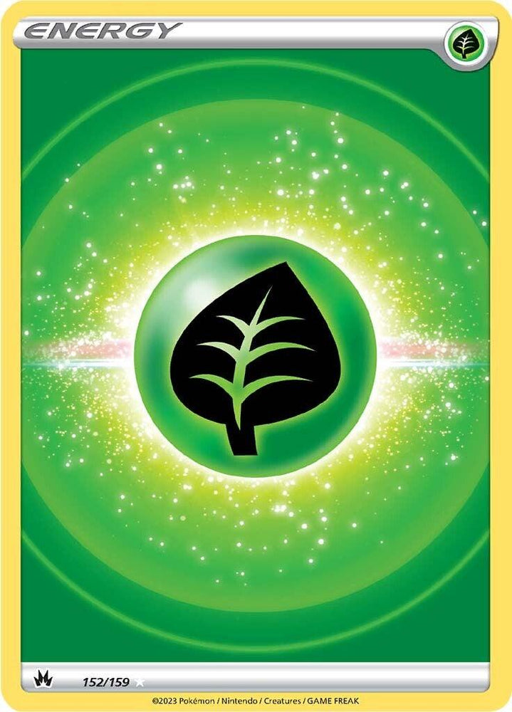 Grass Energy (152/159) (Texture Full Art) [Sword & Shield: Crown Zenith] (Online Only)