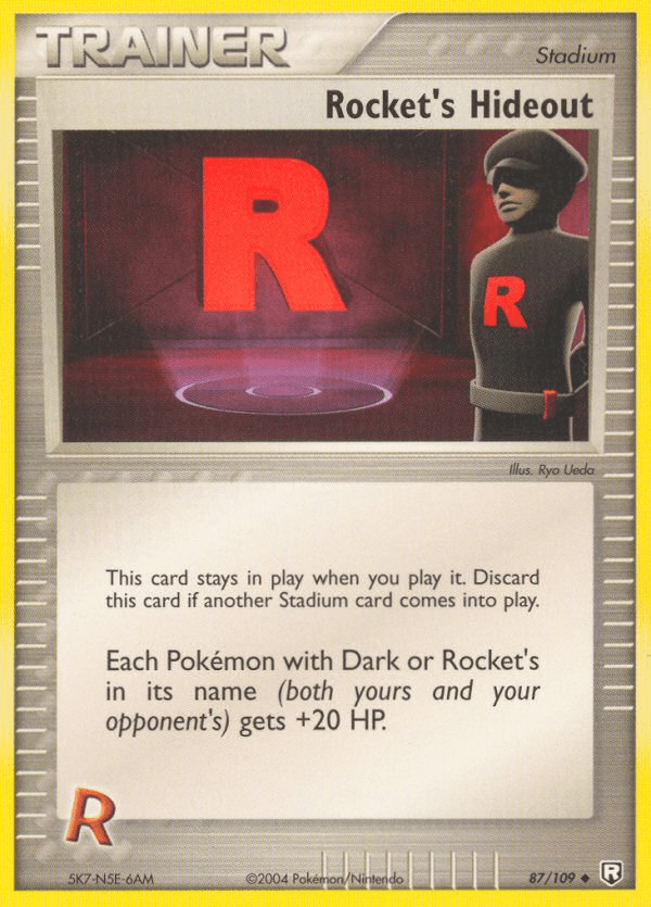 Rocket's Hideout (87/109) [EX: Team Rocket Returns] (Online Only)